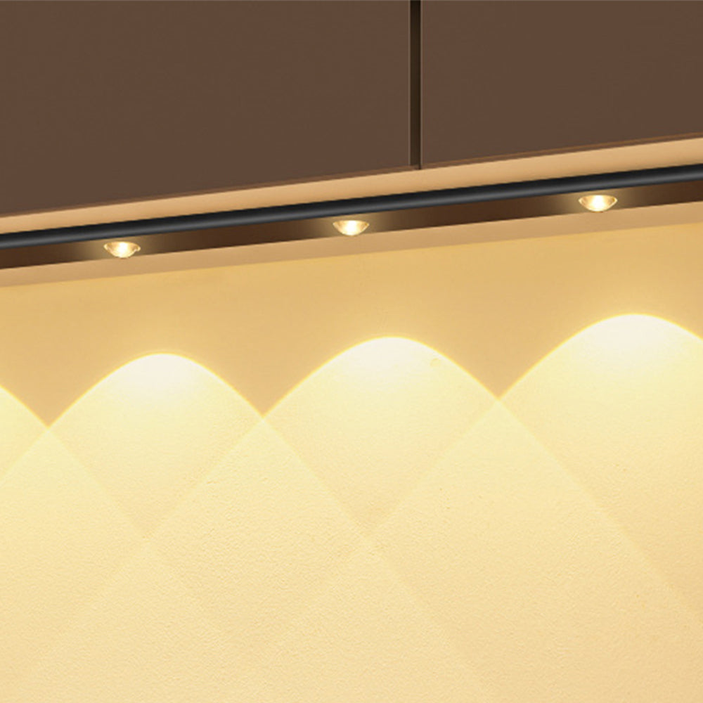 2X 20cm Motion Sensor LED Light Strip Adjustable Motion Sensor Light Indoor