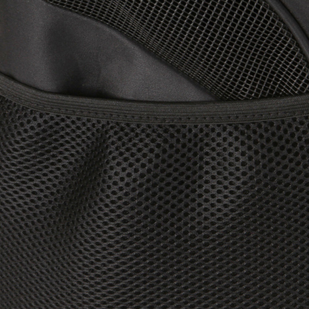 Pet Carrier Bag Outdoor Travel Space Backpack Black