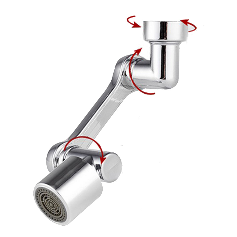 2Pcs Sink Swivel Splash Filter Faucet