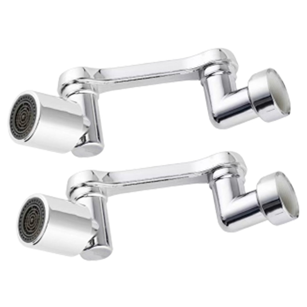 2Pcs Sink Swivel Splash Filter Faucet