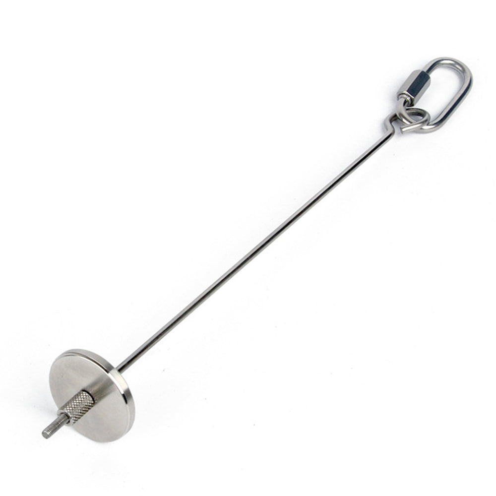 1Pcs Stainless Steel Bird Parrot Cage Skewer Food Spear Fruit Holder