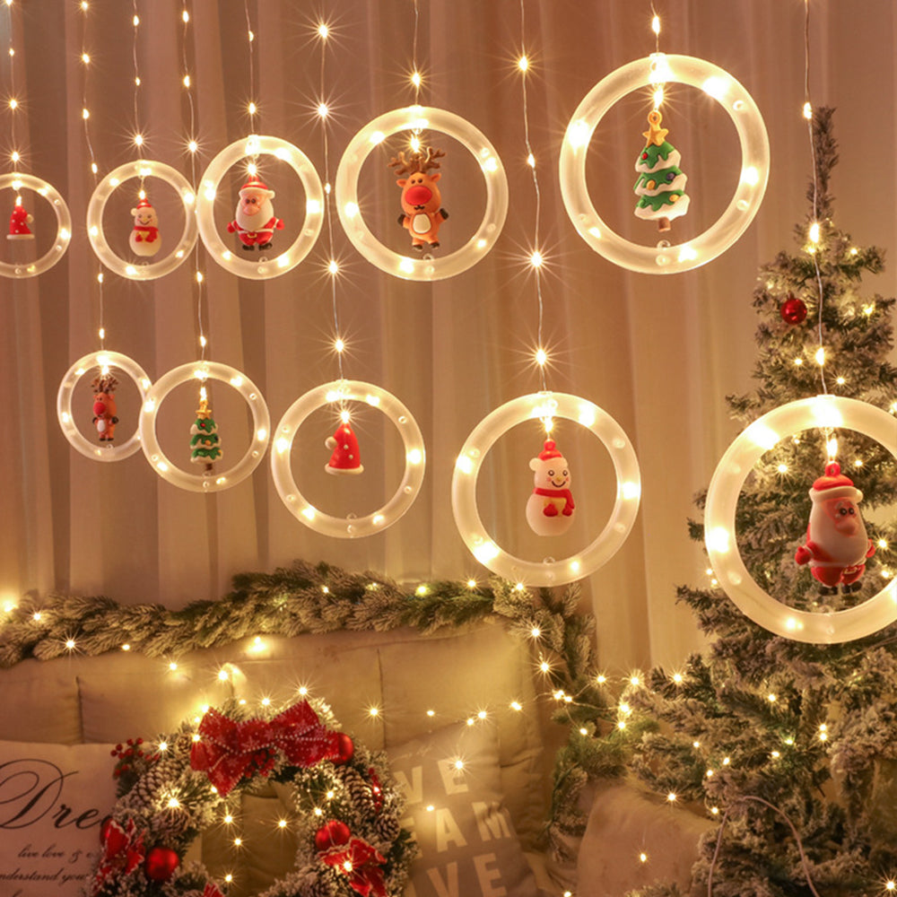 3 Meters USB Powered LED Christmas Round Light Xmas Decor