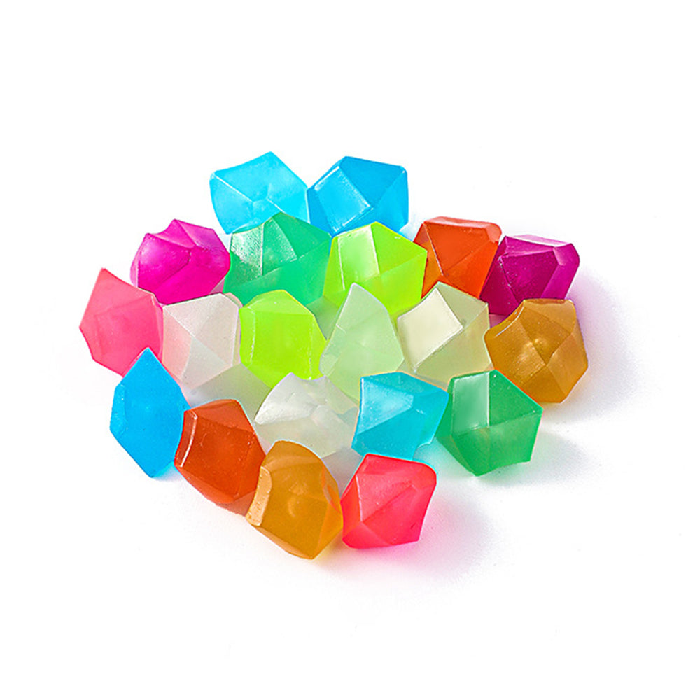 600pcs Luminous Glowing Pebbles Stones