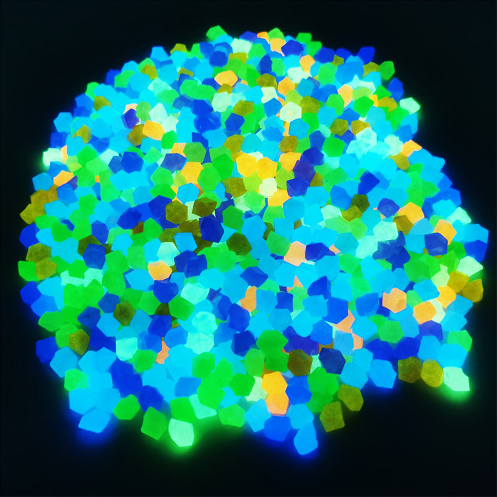 600pcs Luminous Glowing Pebbles Stones