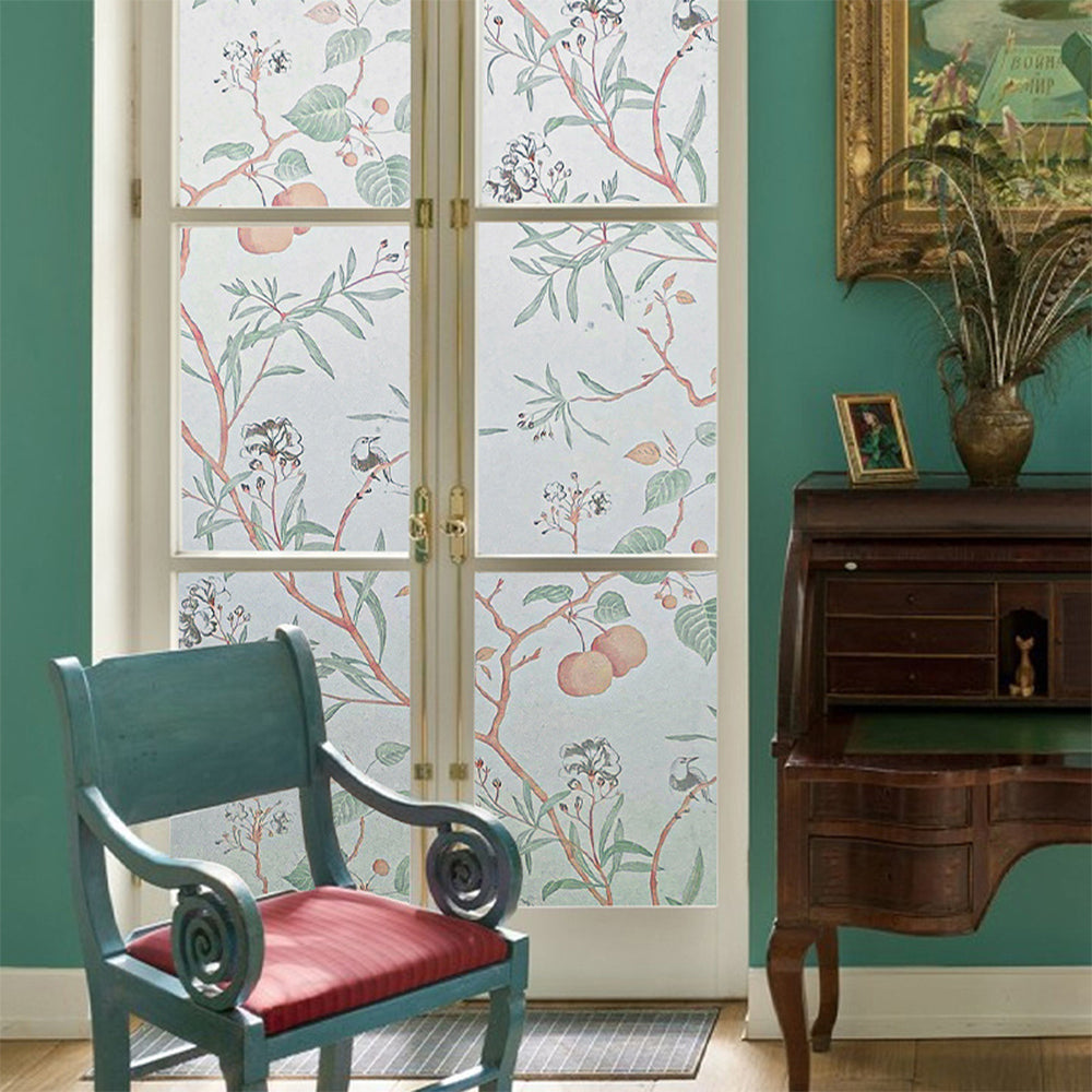 2 Sheets Frosted Glass Window Privacy Film