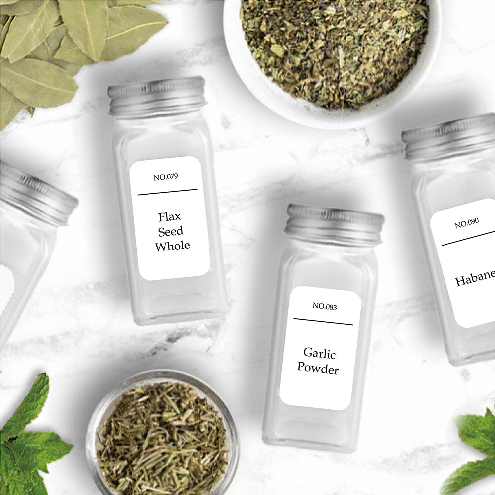 2 X 216pcs Kitchen Spice Jar Labels Stickers