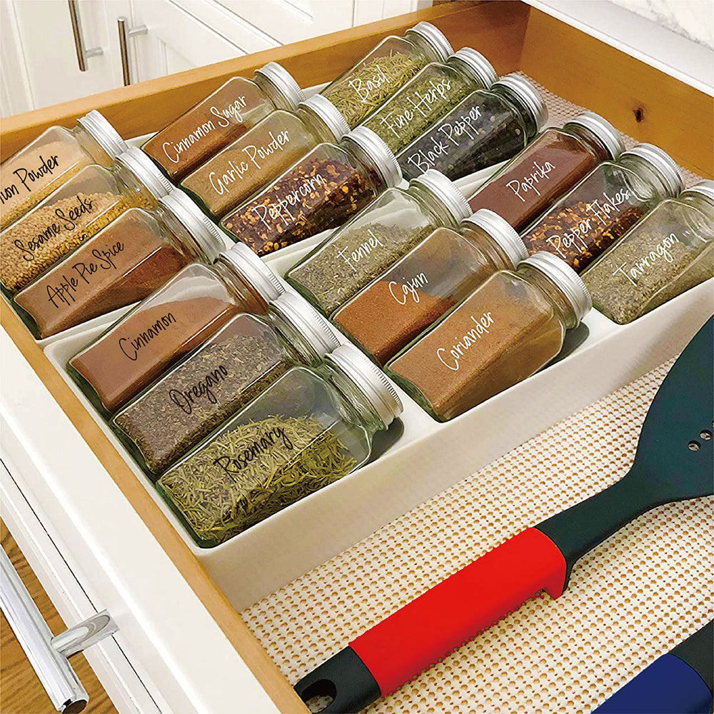 276pcs Kitchen Spice Herb Jar Labels Stickers