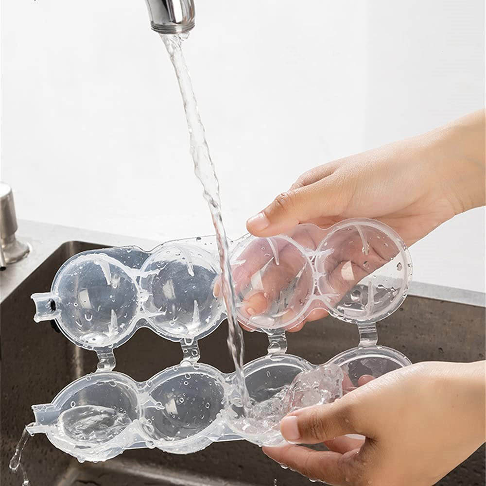 2Pcs Ice Cube Maker Mold Ice Ball Tray