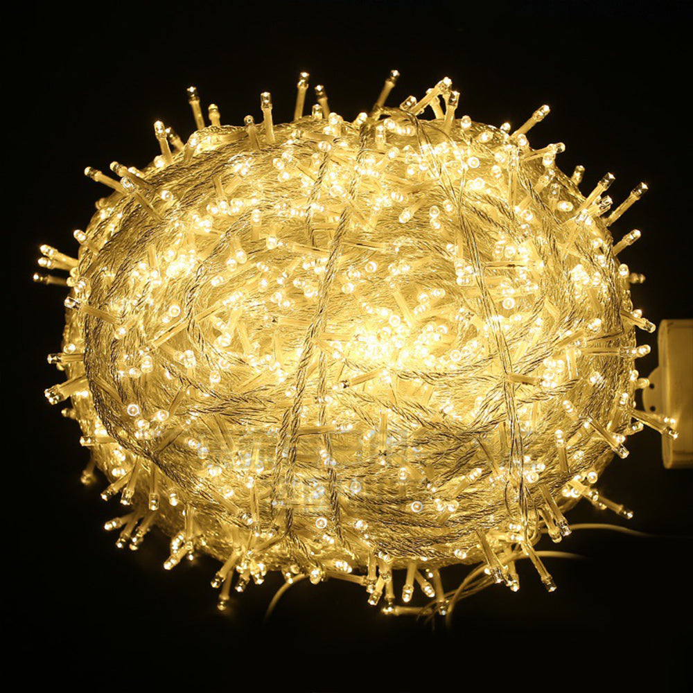 10M Christmas String Lights Warm Light