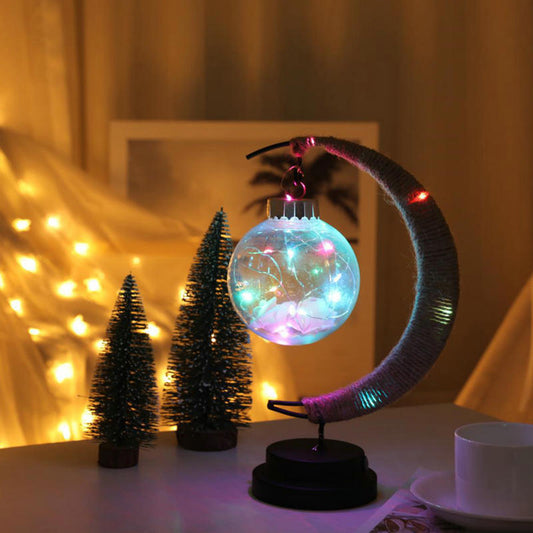 Moon Shape Table Decorative Night Lamp Multicolor Light