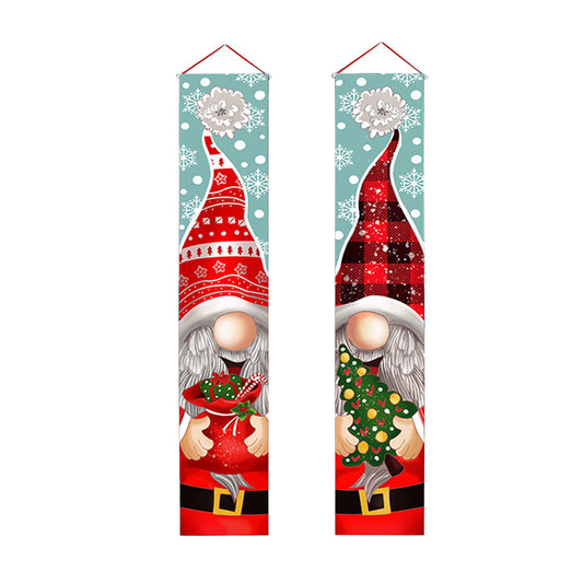 Christmas Banner Xmas Porch Sign Banners Style 2