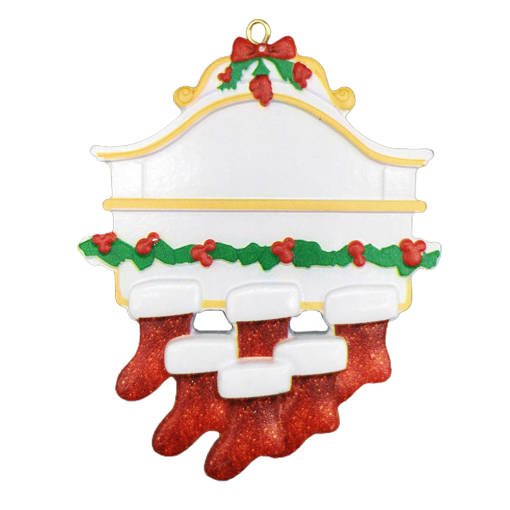 Family of 6 DIY Christmas Ornament Xmas Tree Pendant