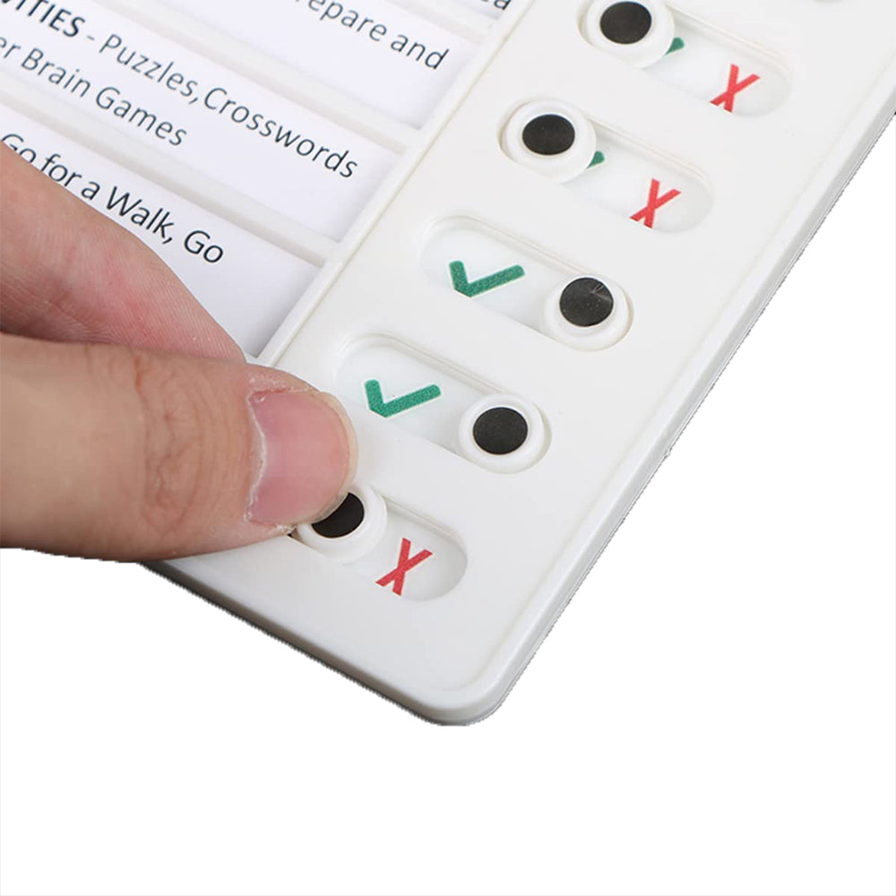 Elder Care Memo Board Daily Affairs Checklist