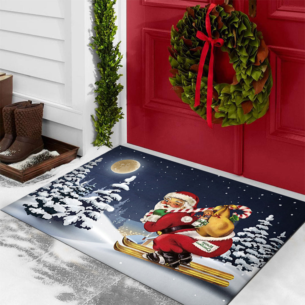 Christmas Door Mat Outdoor Welcome Doormat Style 3