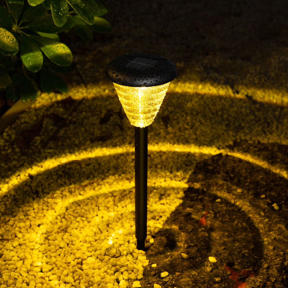 2Pcs Solar LED Lawn Light