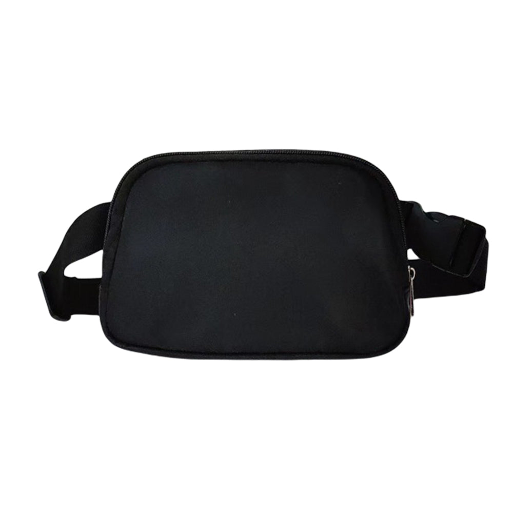 Belt Bag with Adjustable Strap Black