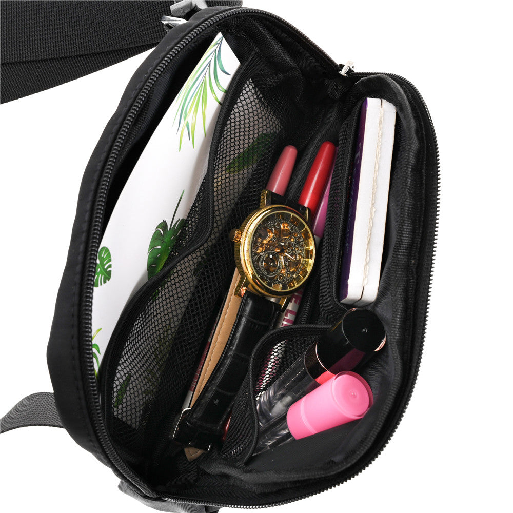 Belt Bag with Adjustable Strap Black