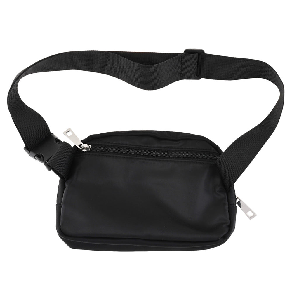 Belt Bag with Adjustable Strap Black