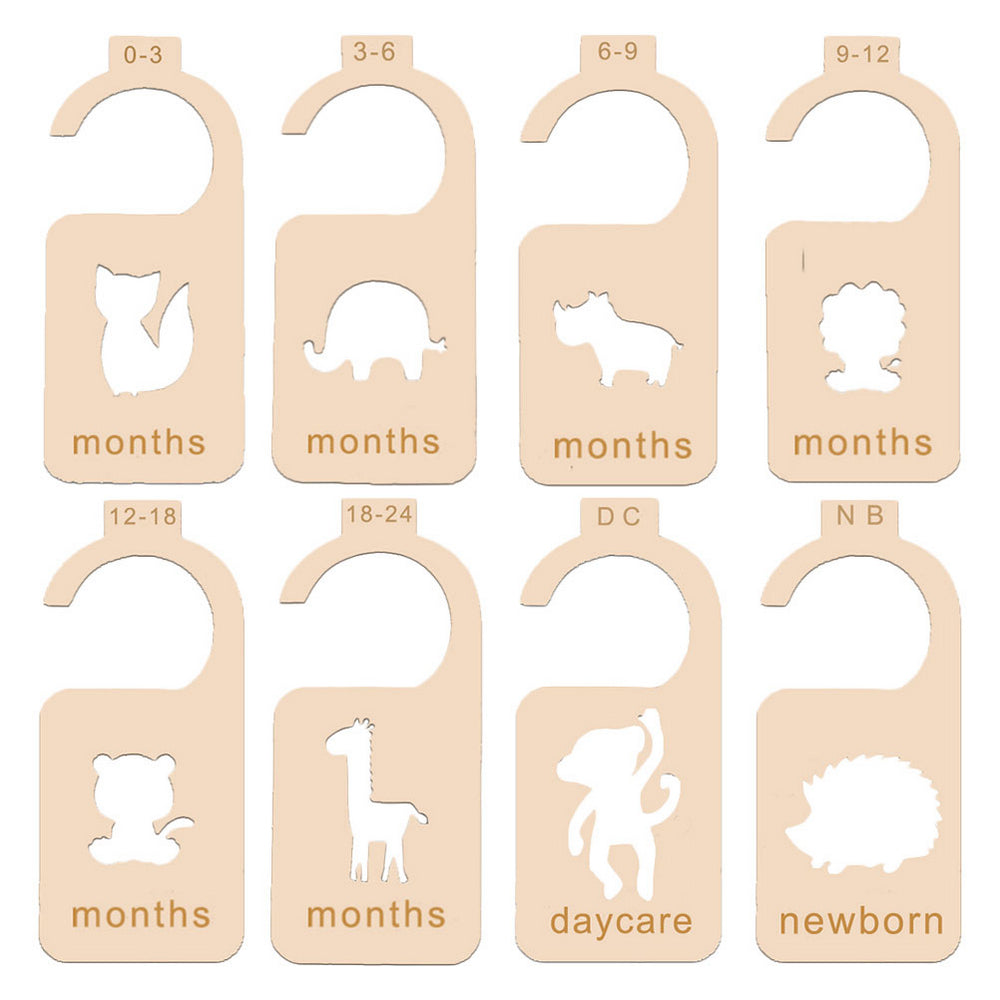 8Pcs Newborn Baby Clothes Dividers