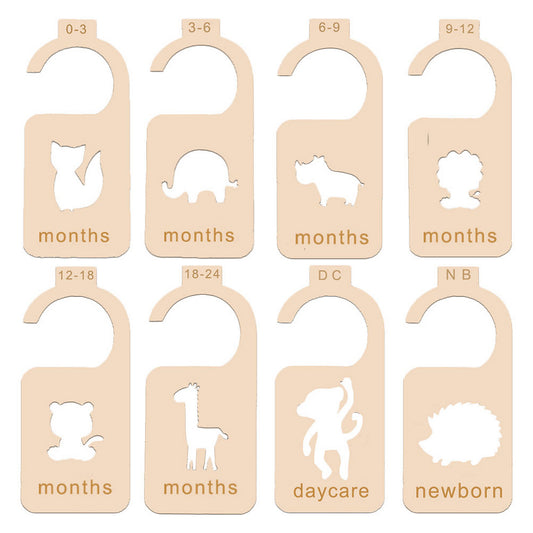 8Pcs Newborn Baby Clothes Dividers