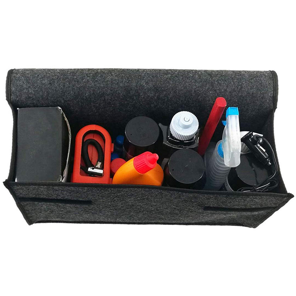 Felt Car Boot Storage Bag Backseat Organizer Bag
