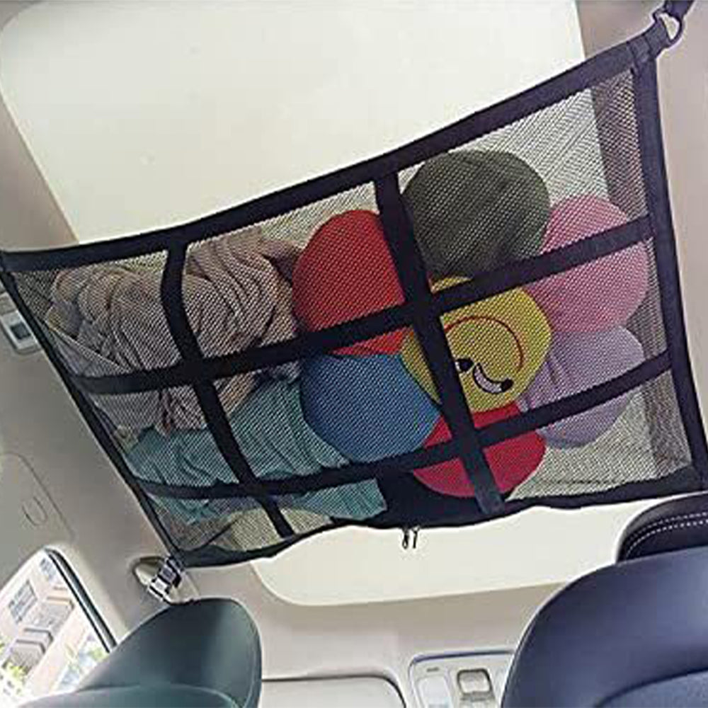 Universal Car Roof Ceiling Storage Net Pocket