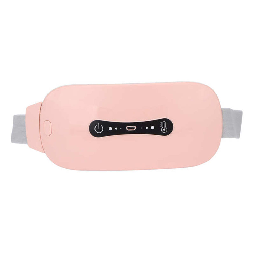 Menstrual Pain Relief Heating Waist Belt Pink