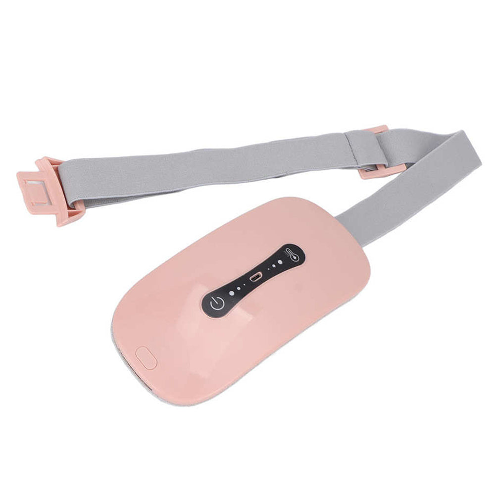 Menstrual Pain Relief Heating Waist Belt Pink