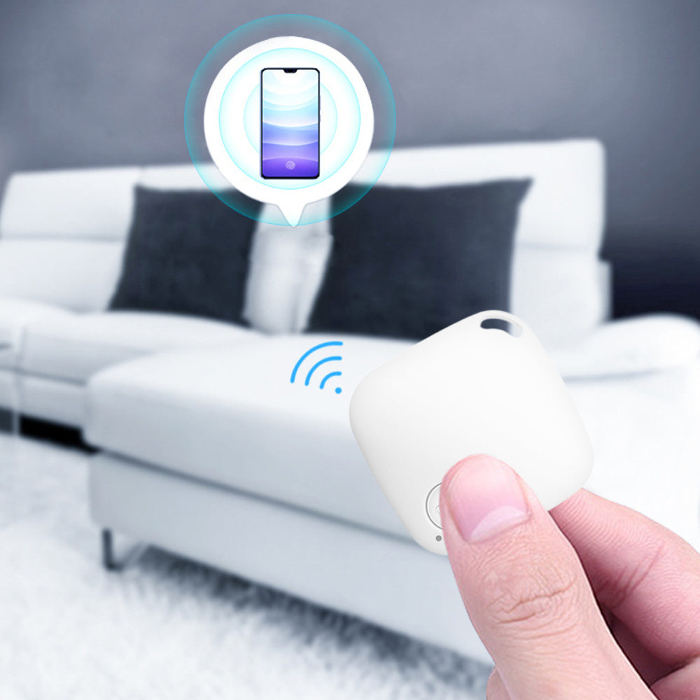 Bluetooth Key Finder Pet Tracker White