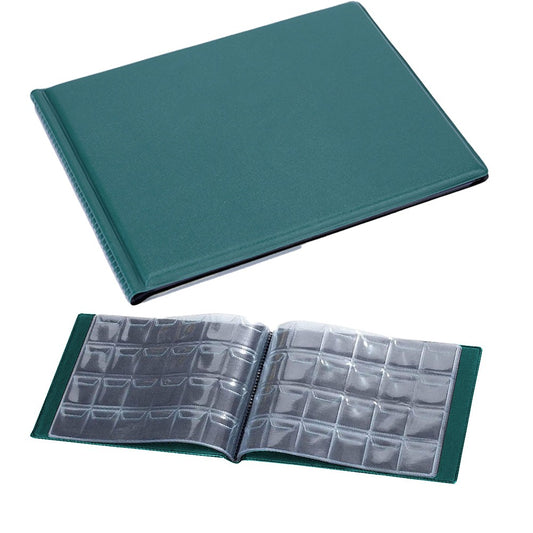 240 Pockets Coin Collecting Holder Collection Storage Case Album Wallet Collecting Album Book Green