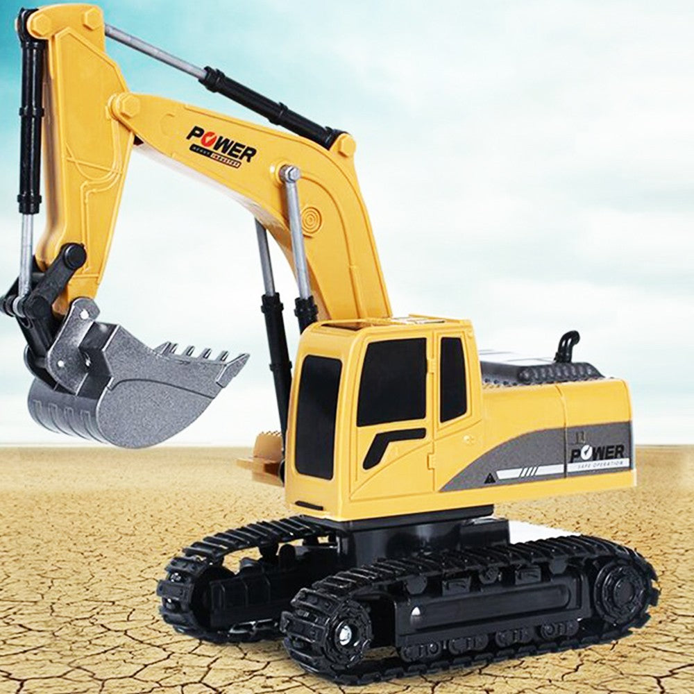 Kids Remote Control Excavator Toys Digger Construction RC Truck Vehicle Toys