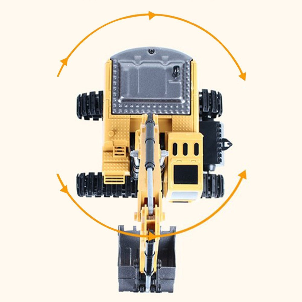 Kids Remote Control Excavator Toys Digger Construction RC Truck Vehicle Toys