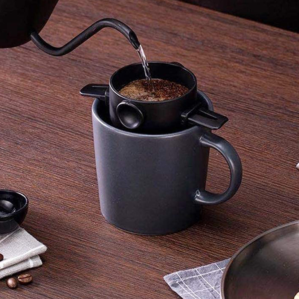 2 X Stainless Steel Reusable Coffee Filters Coffee Maker