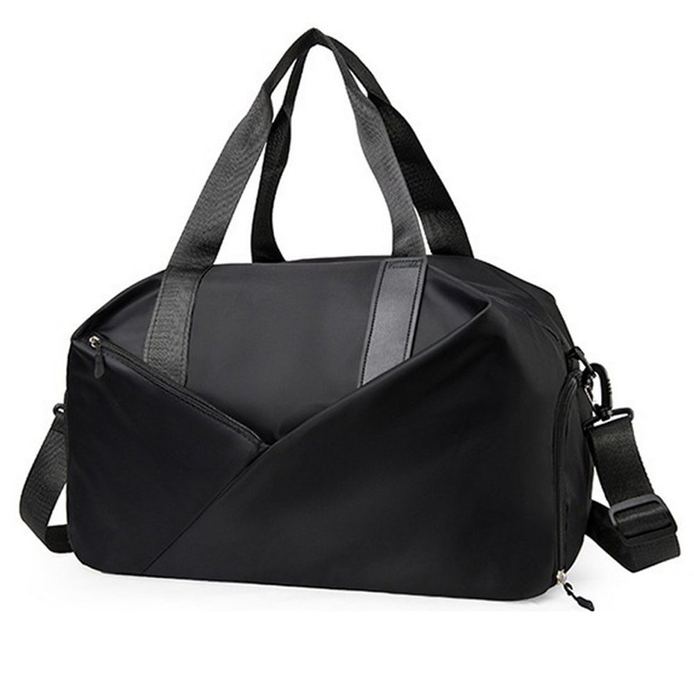 Water Resistant Travel Duffel Bag Gym Bag Black