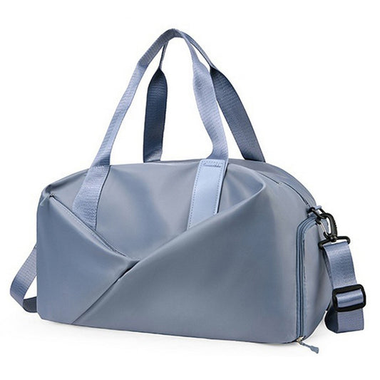 Water Resistant Travel Duffel Bag Gym Bag Blue