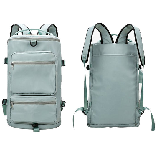 Water Resistant Travel Duffel Backpack Gym Bag Green