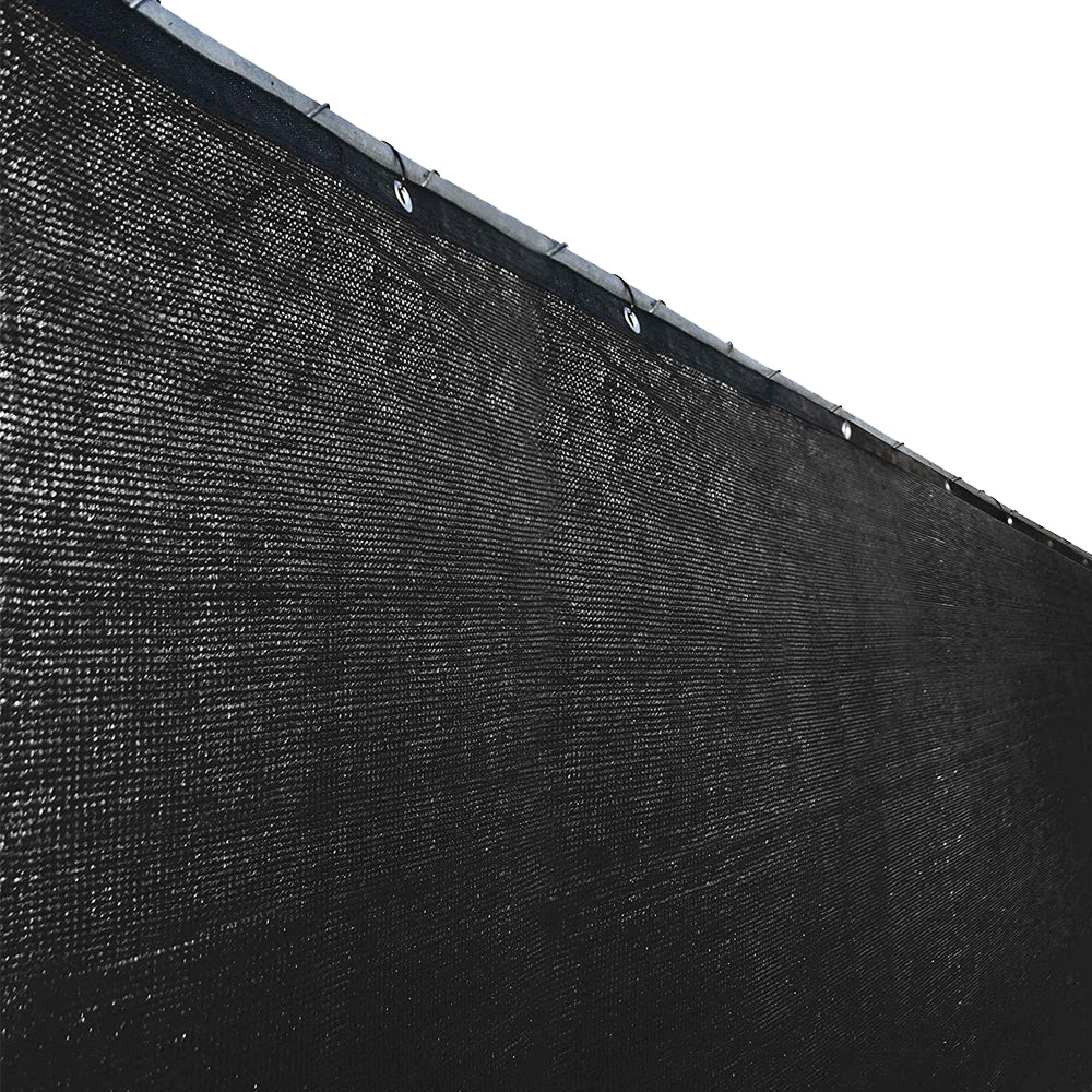 500x90cm Balcony Privacy Screen Fence Cover Black