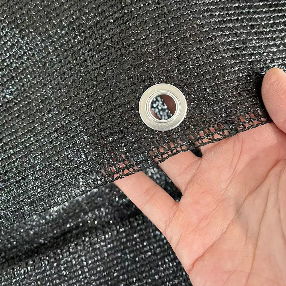 500x90cm Balcony Privacy Screen Fence Cover Black