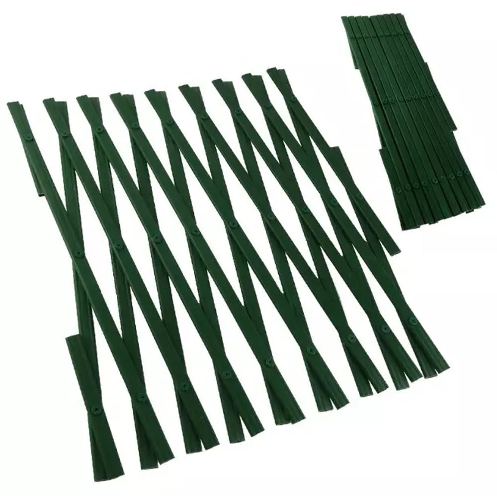 2Pcs 180x30cm Expandable Garden Climbing Plants Support Fence