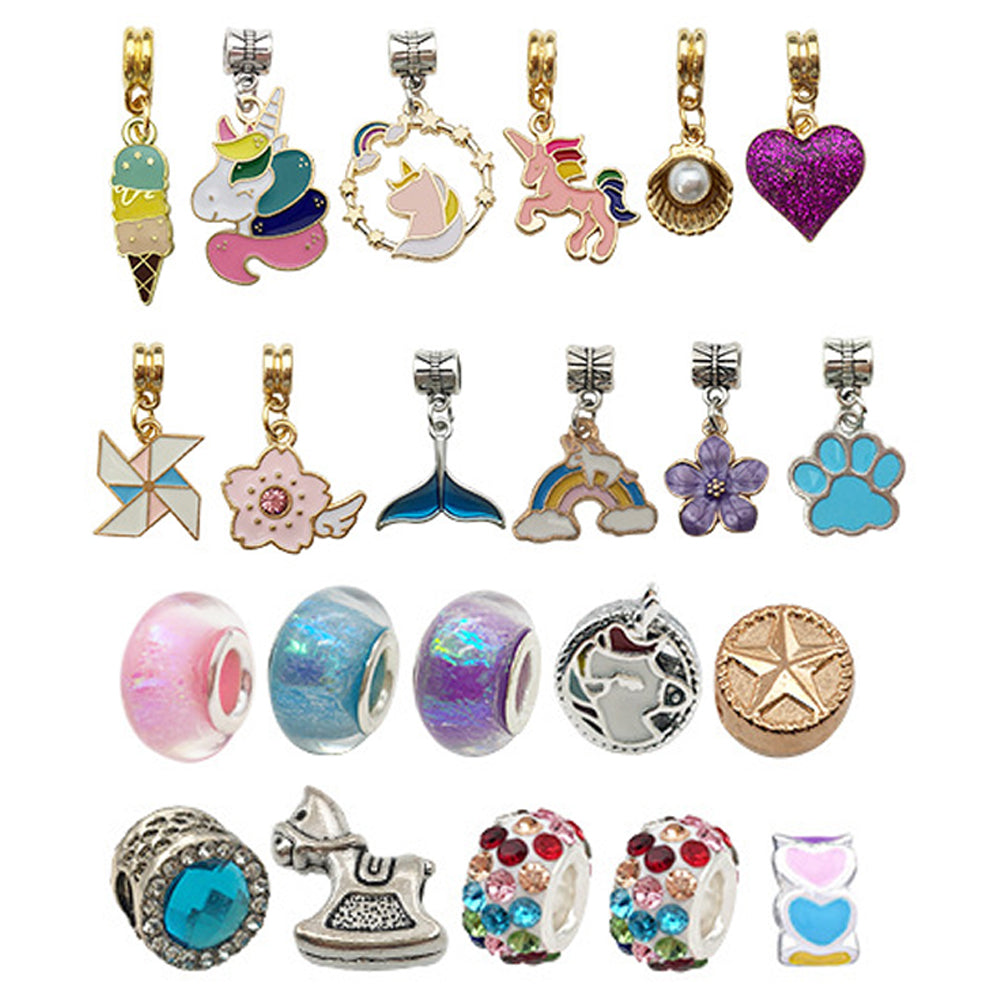 1X Christmas Advent Calendar Charm Bracelet Blind Box