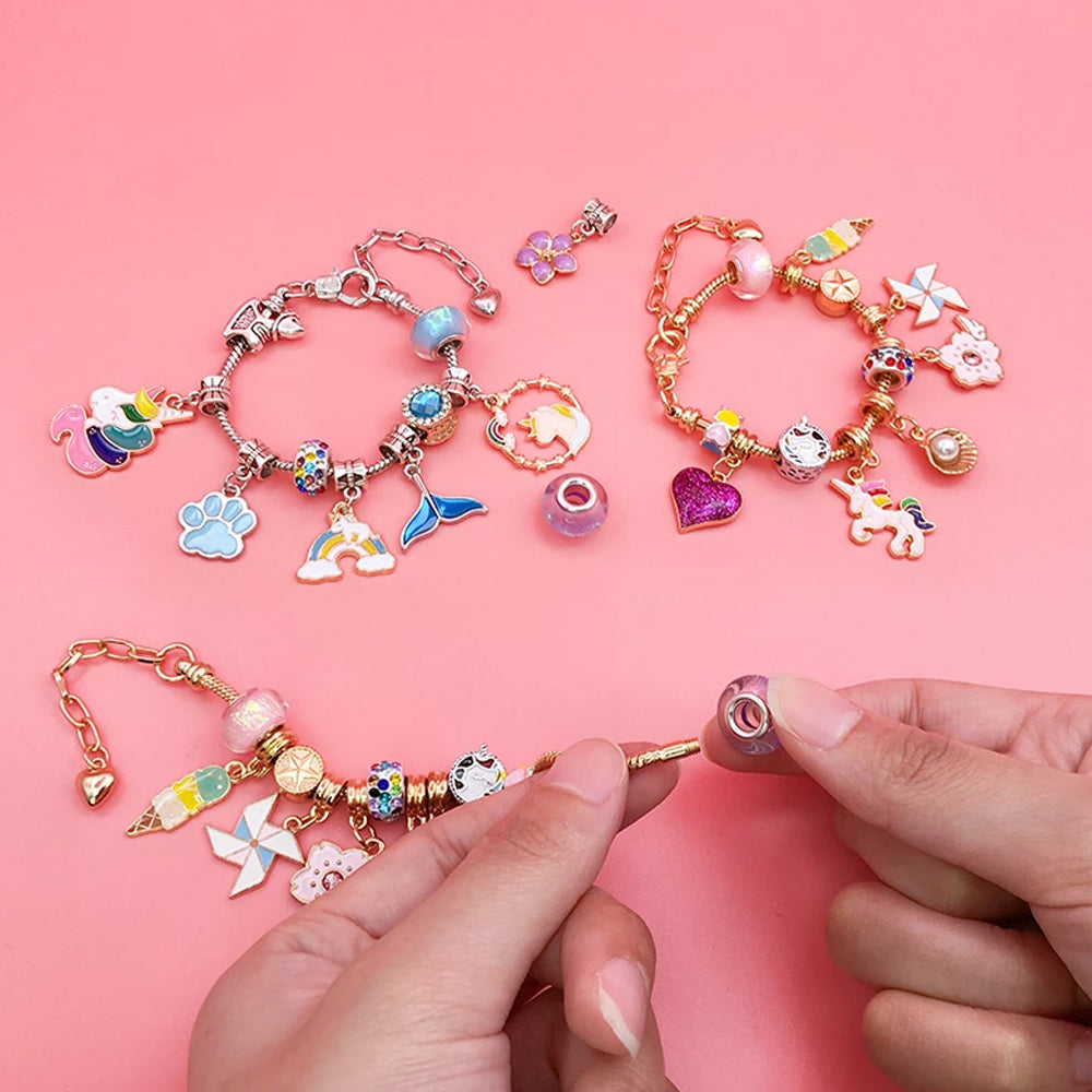 1X Christmas Advent Calendar Charm Bracelet Blind Box