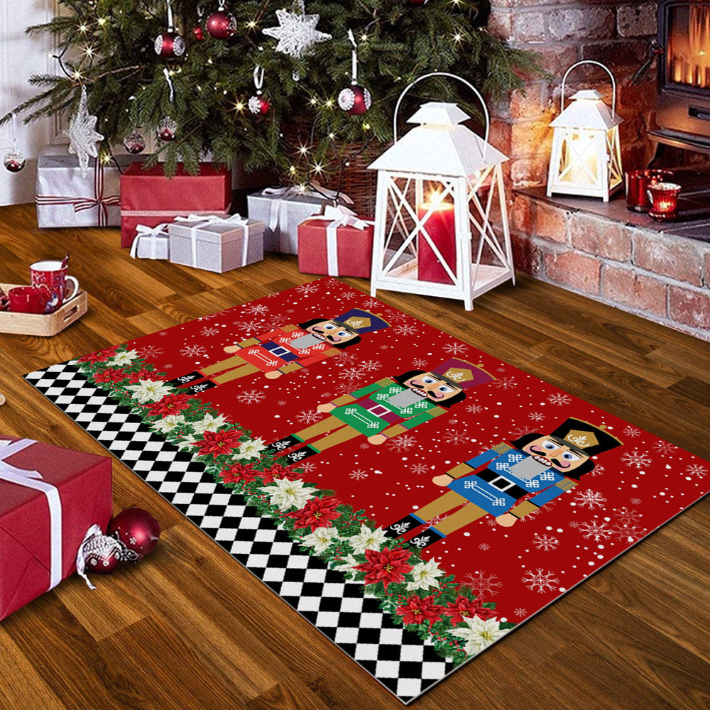 40x60cm Christmas Nutcracker Doormat Xmas Floor Mat Style 3