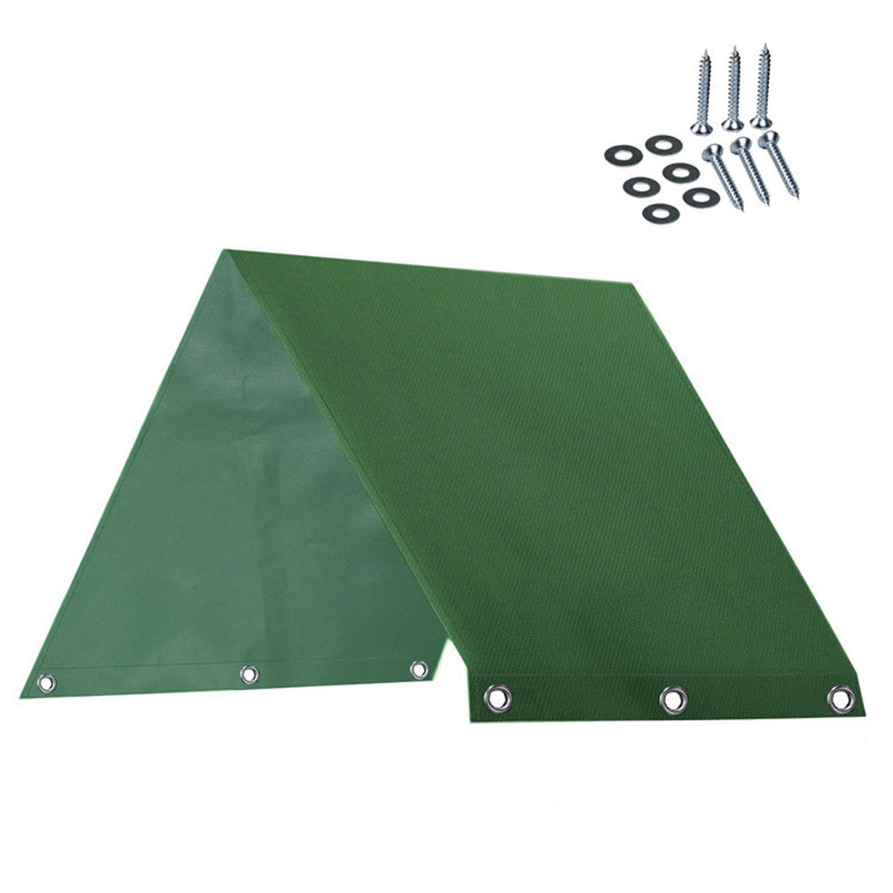 228x109cm Outdoor Swing Replacement Tarp Sunshade Cover Playground Roof Canopy Cover