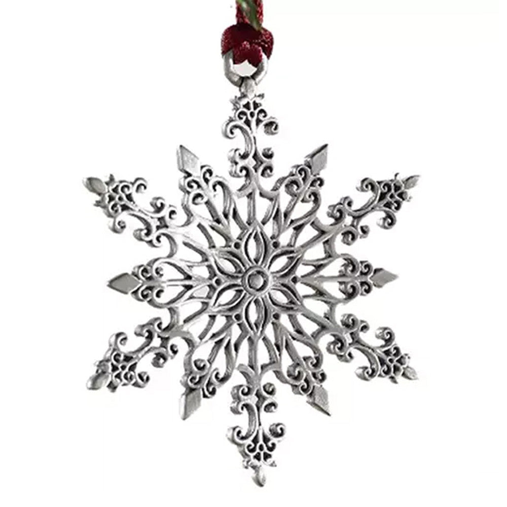 Snowflake Christmas Tree Metal Hanging Pendant Xmas Ornaments