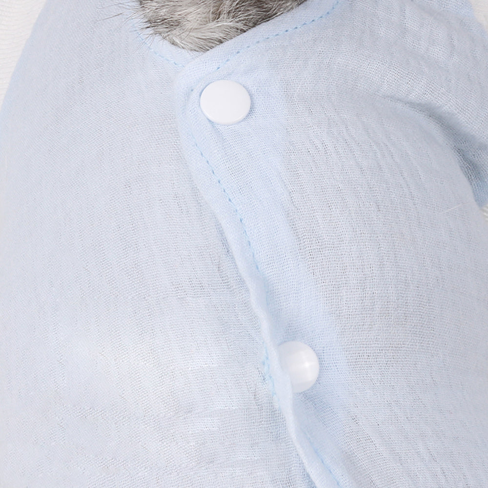 Pet Cat Surgery Recovery Suit for Abdominal Wounds or Skin Disorders Small Size