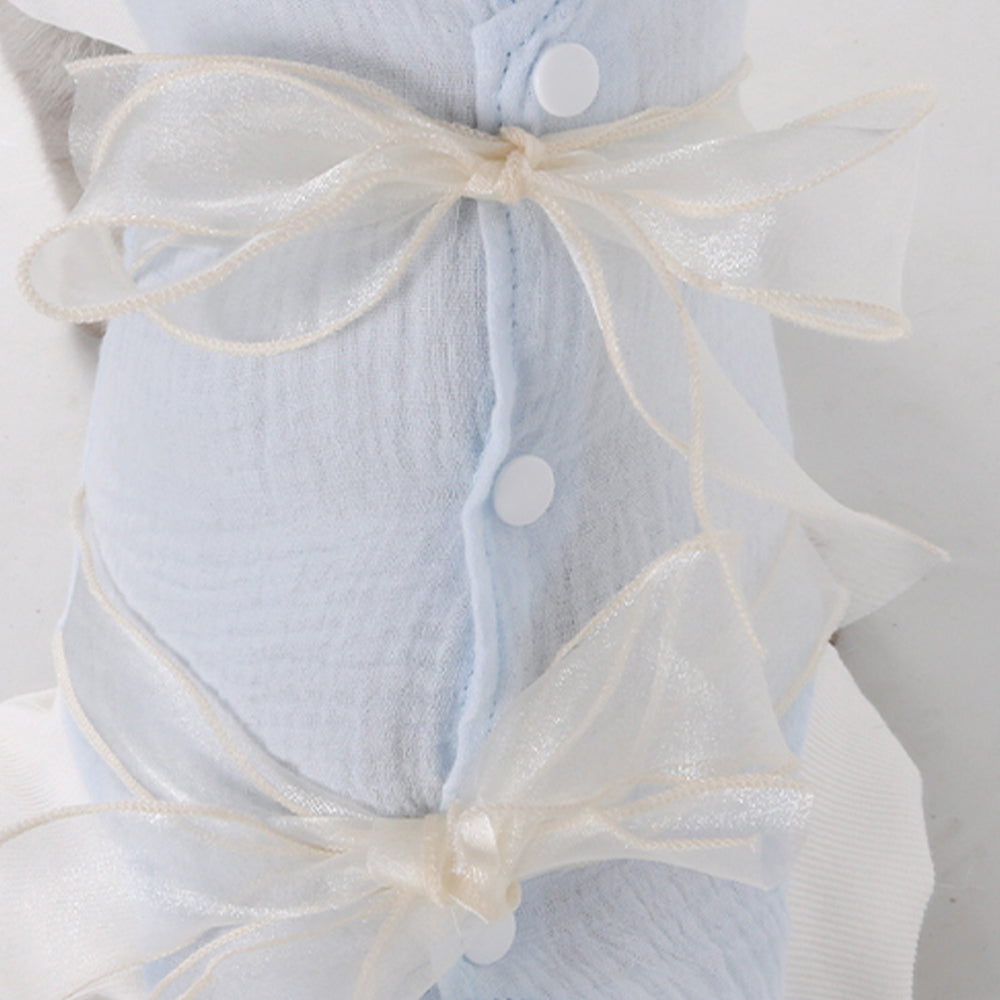 Pet Cat Surgery Recovery Suit for Abdominal Wounds or Skin Disorders Large Size