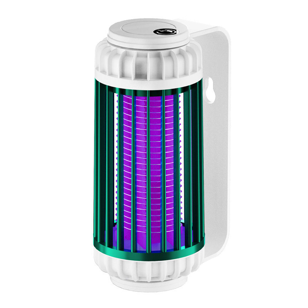 2 In 1 USB Mosquito Zapper Night Light Mosquito Lamp LED Light Warm Light Green