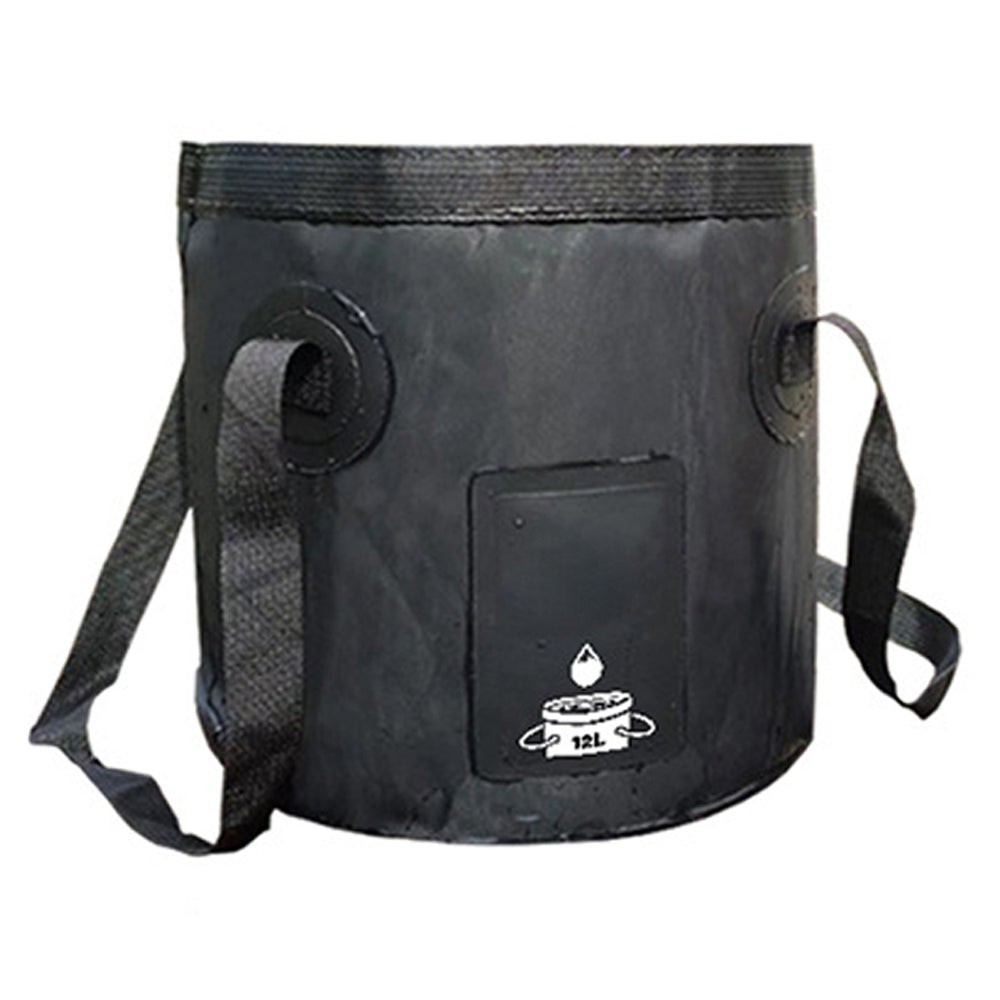 3 Gallon Collapsible Camping Bucket Water Container with Handle