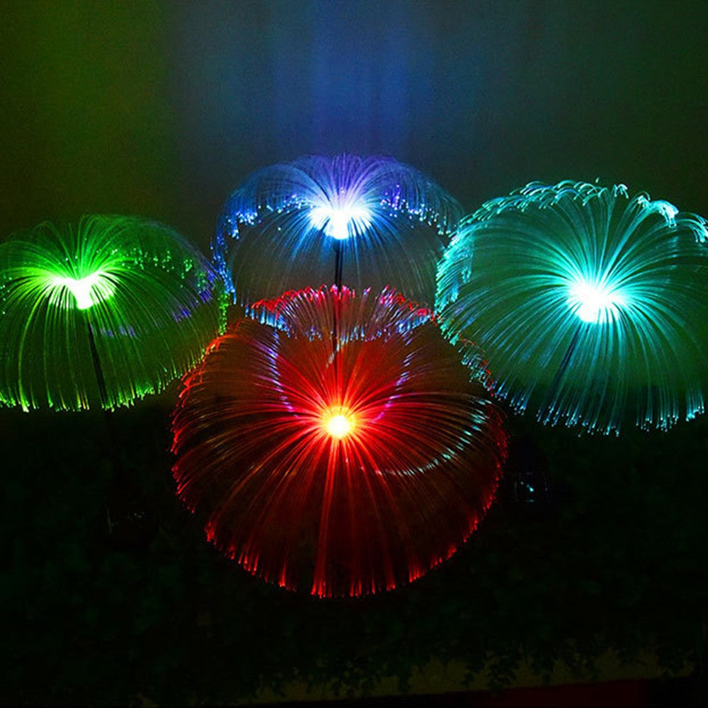 Set of 5pcs Garden LED Solar Fireworks Fairy Lights