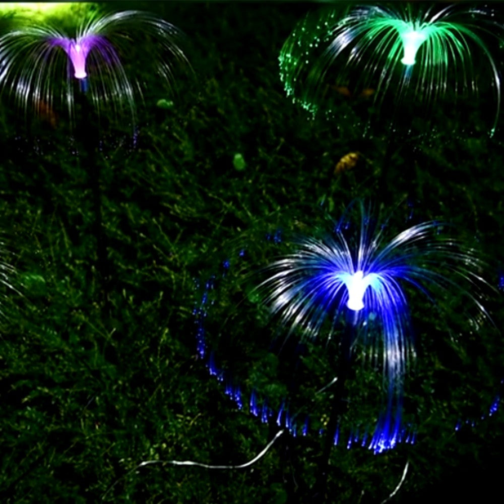 Set of 5pcs Garden LED Solar Fireworks Fairy Lights